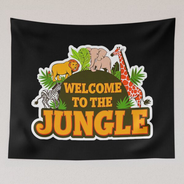 Item preview, Welcome To The Jungle designed and sold by SteezeeStore.