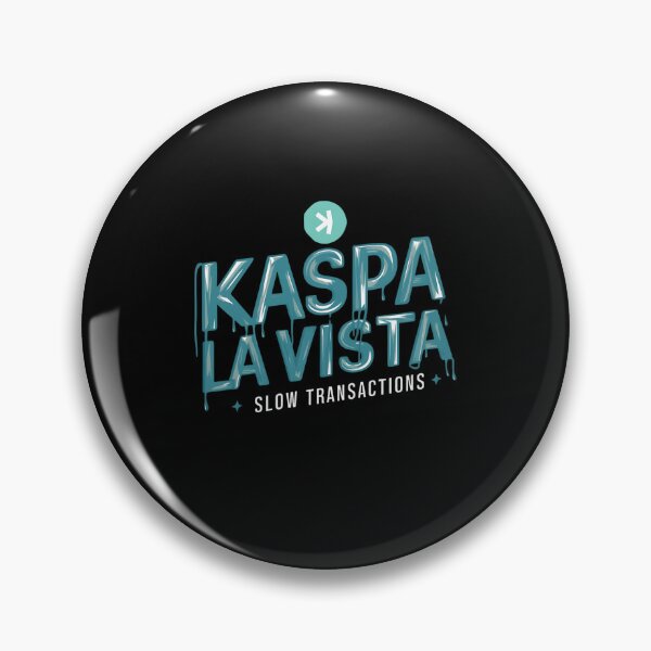 Item preview, Kaspa Signals Crypto Trading Alerts for the Future designed and sold by RadDeck.