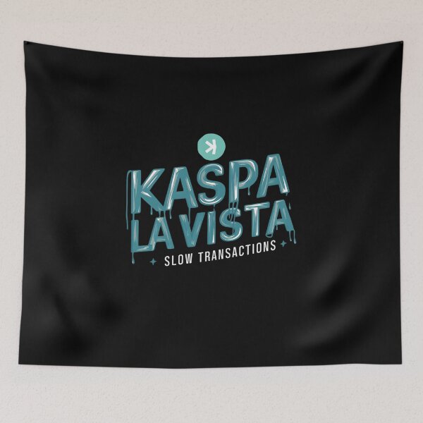 Item preview, Kaspa Signals Crypto Trading Alerts for the Future designed and sold by RadDeck.