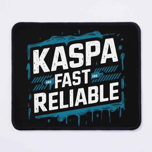 Item preview, Kaspa Surge The Cryptocurrency Revolution in Motion designed and sold by RadDeck.