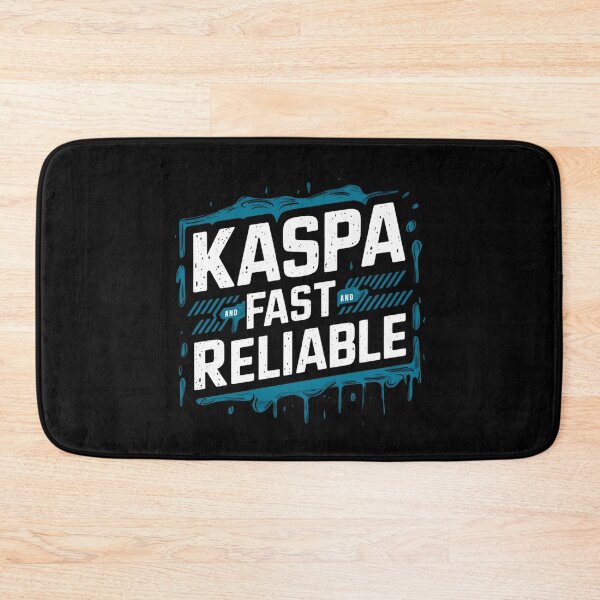 Item preview, Kaspa Surge The Cryptocurrency Revolution in Motion designed and sold by RadDeck.
