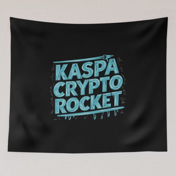 Item preview, Kaspa Uprising The People’s Cryptocurrency Revolution designed and sold by RadDeck.