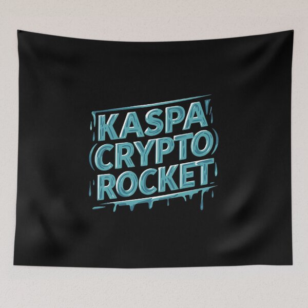 Item preview, Kaspa Vision Shaping the Future of Decentralized Finance designed and sold by RadDeck.