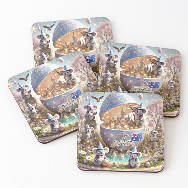 Item preview, Easter Koala Adventure with Magical Eggs designed and sold by Koalangel.