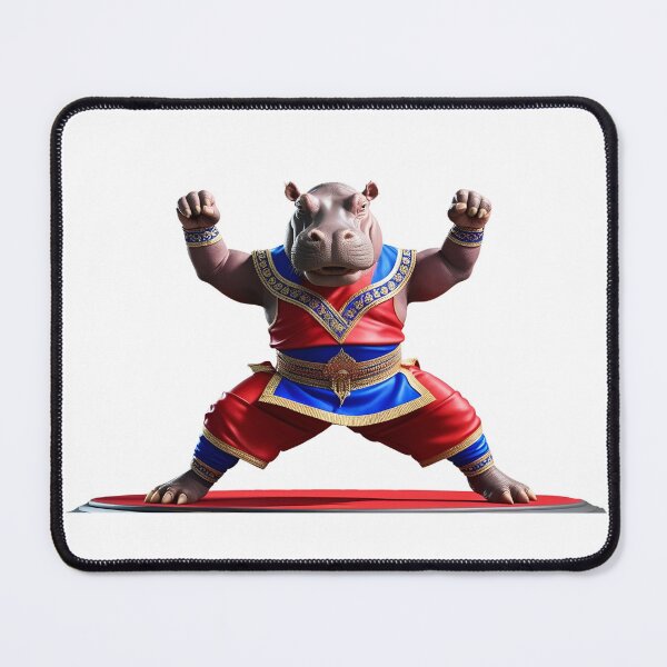 Item preview, The hippopotamus is strong and cheerful. designed and sold by somtob.