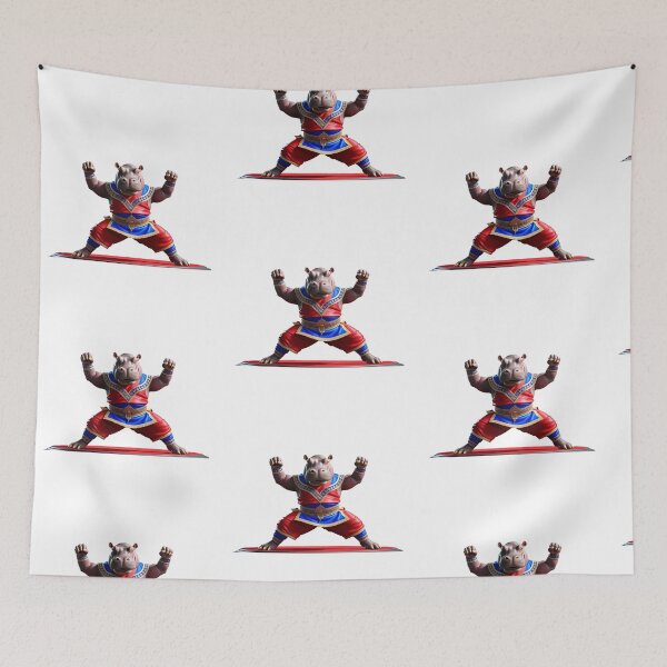 Item preview, The hippopotamus is strong and cheerful. designed and sold by somtob.