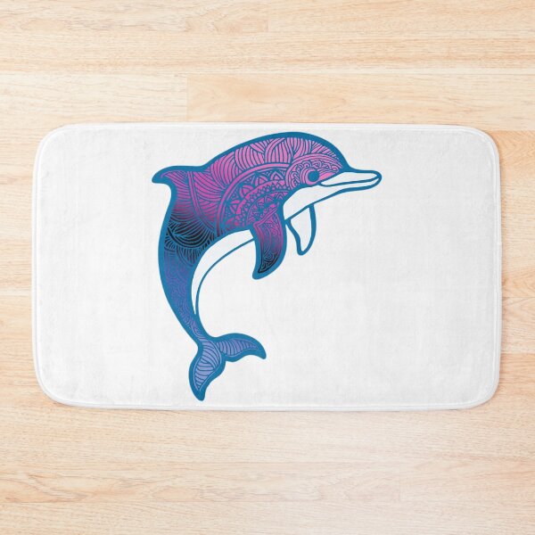 Item preview, Omnisexual Pride Mandala Dolphin  designed and sold by Travelslightly.