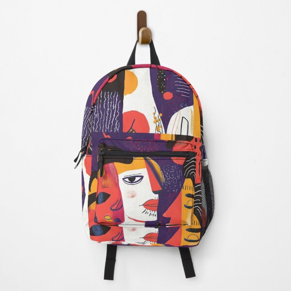 Item preview, Empowered Faces - Bold Abstract Portraits Celebrating Women's Day in Vivid Colors designed and sold by OlfactoART Studio.