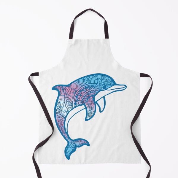 Item preview, Transgender Pride Mandala Dolphin designed and sold by Travelslightly.