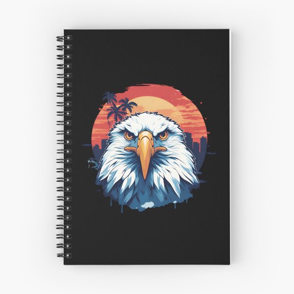 Item preview, Majestic Eagle Sunset Cityscape Art designed and sold by CJC Designs.
