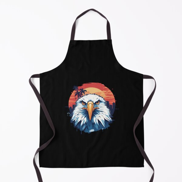 Item preview, Majestic Eagle Sunset Cityscape Art designed and sold by CJC Designs.