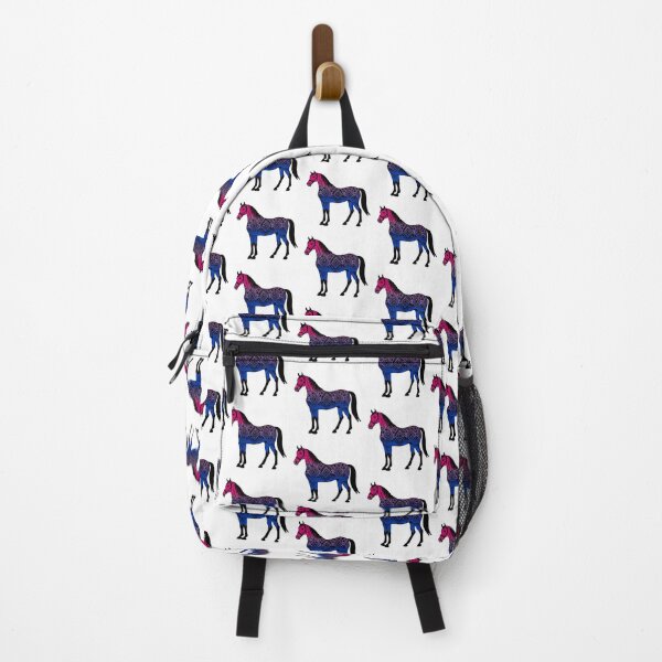 Item preview, Bisexual Tribal Horse Design – Vibrant Pride Artwork designed and sold by Travelslightly.
