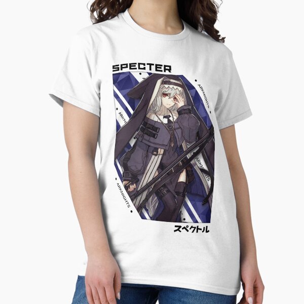 Vista previa del artículo con la obra «Specter - Arknights V.1 versión negra», diseñado y vendido por IZQIRO ART.