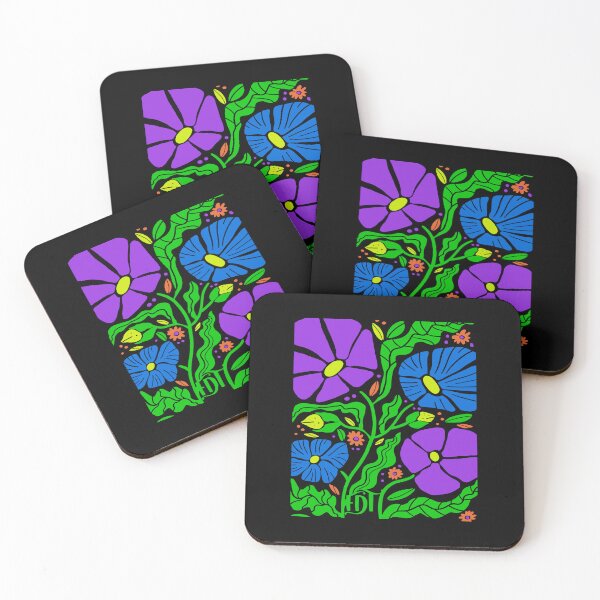 Item preview, Subtle FDT Anti Trump Boho Flowers Stickers designed and sold by EthosWear.