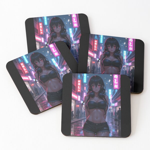 Item preview, Phonk Beats and Cyberpunk Streets Girl designed and sold by brendanre.