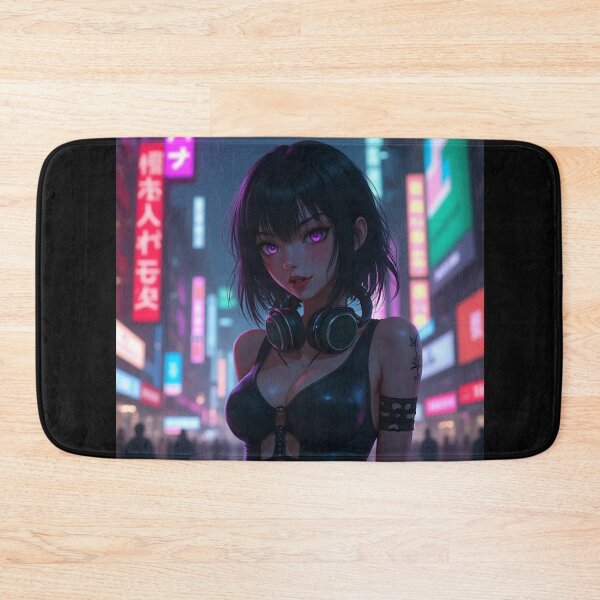 Item preview, Phonk Beats and Cyberpunk Streets Girl designed and sold by brendanre.