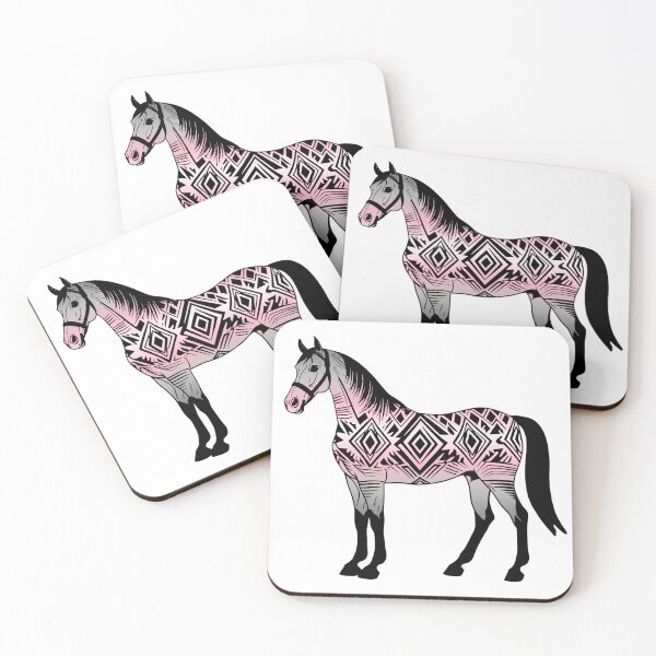 Item preview, Demigirl Tribal Horse Design – Vibrant Pride Artwork designed and sold by Travelslightly.