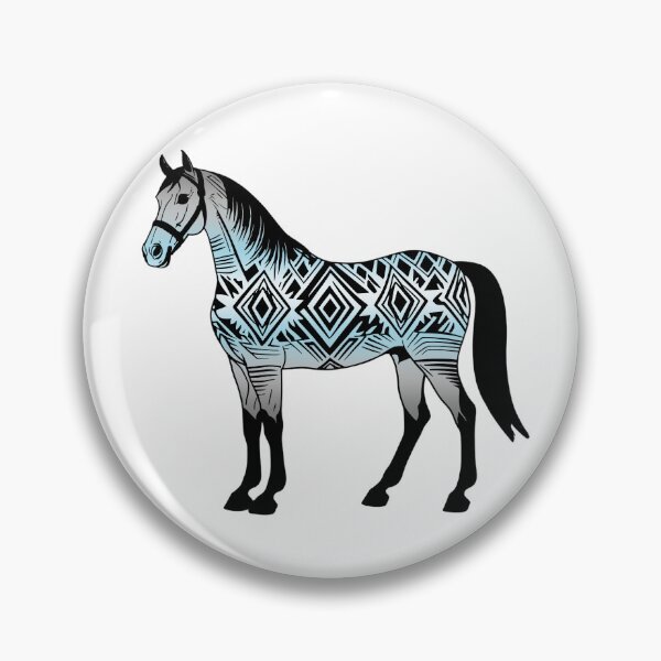 Item preview, Demiboy Tribal Horse Design – Vibrant Pride Artwork designed and sold by Travelslightly.