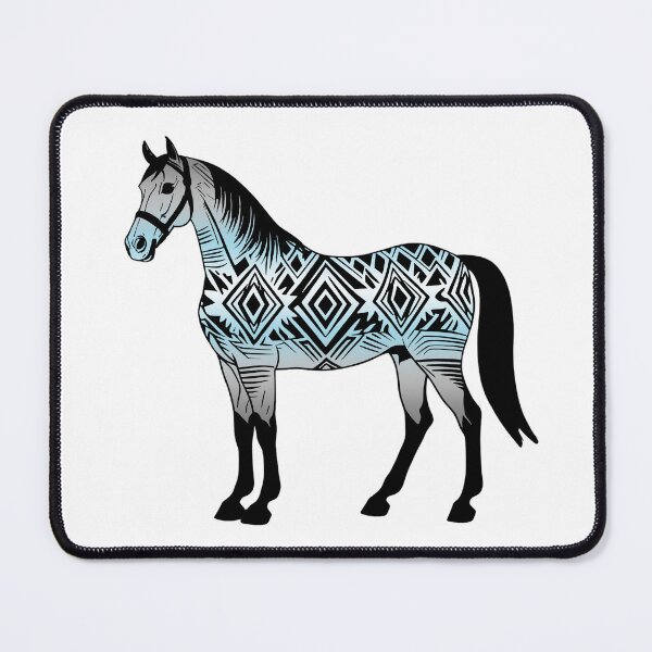 Item preview, Demiboy Tribal Horse Design – Vibrant Pride Artwork designed and sold by Travelslightly.