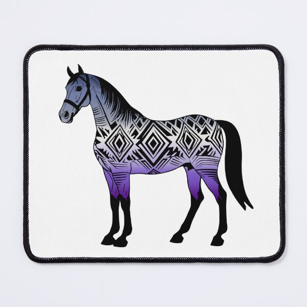 Item preview, Butch Tribal Horse Design – Vibrant Pride Artwork designed and sold by Travelslightly.
