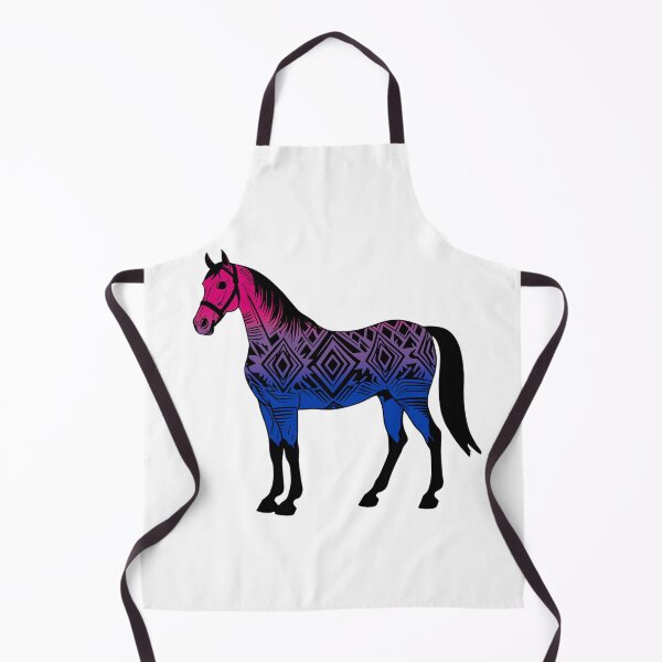 Item preview, Bisexual Tribal Horse Design – Vibrant Pride Artwork designed and sold by Travelslightly.