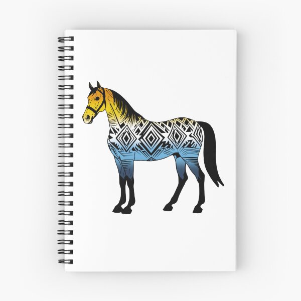 Item preview, AroAce Tribal Horse Design – Vibrant Pride Artwork designed and sold by Travelslightly.