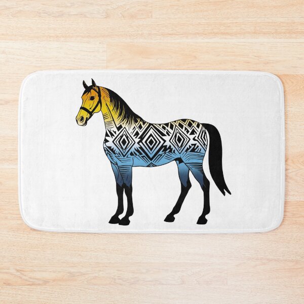 Item preview, AroAce Tribal Horse Design – Vibrant Pride Artwork designed and sold by Travelslightly.