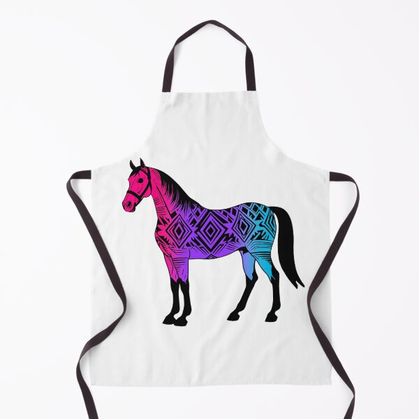 Item preview, Androgynous Tribal Horse Design – Vibrant Pride Artwork designed and sold by Travelslightly.