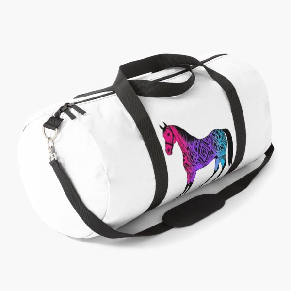 Item preview, Androgynous Tribal Horse Design – Vibrant Pride Artwork designed and sold by Travelslightly.