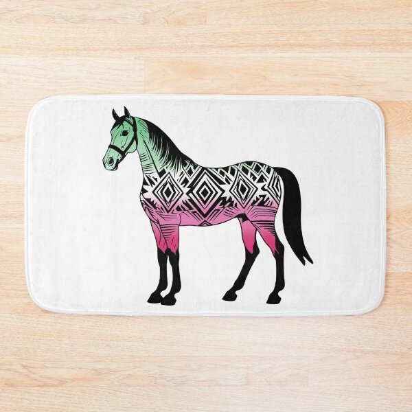 Item preview, Abrosexual Tribal Horse Design – Vibrant Pride Artwork designed and sold by Travelslightly.