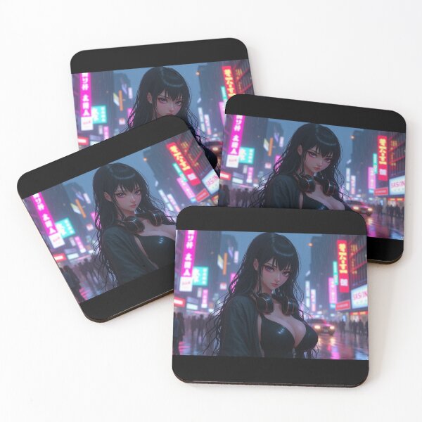 Item preview, Phonk Beats and Cyberpunk Streets Girl designed and sold by brendanre.
