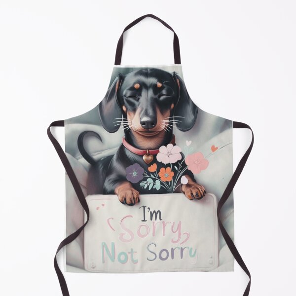 Item preview, Sorry... Not Sorry – A Dachshund’s Charm. designed and sold by Mindful56.