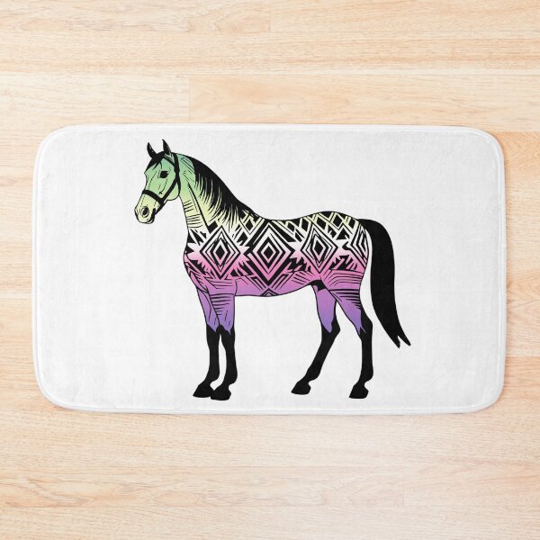 Item preview, Genderfae Tribal Horse Design – Vibrant Pride Artwork designed and sold by Travelslightly.