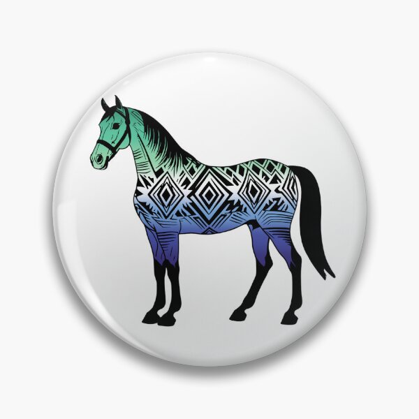 Item preview, Gay MLM Tribal Horse Design – Vibrant Pride Artwork designed and sold by Travelslightly.