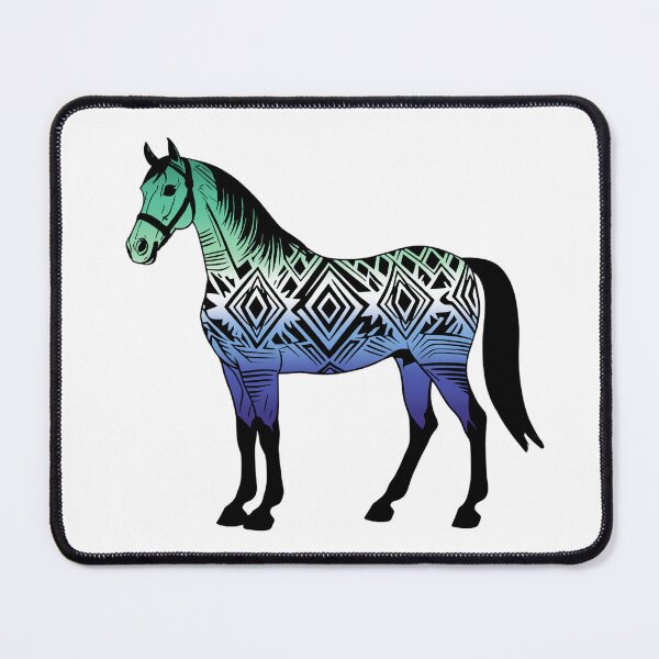 Item preview, Gay MLM Tribal Horse Design – Vibrant Pride Artwork designed and sold by Travelslightly.