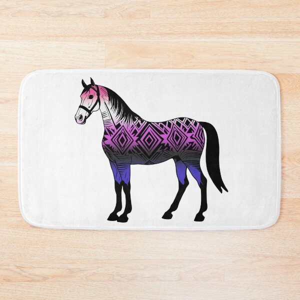 Item preview, Genderfluid Tribal Horse Design – Vibrant Pride Artwork designed and sold by Travelslightly.