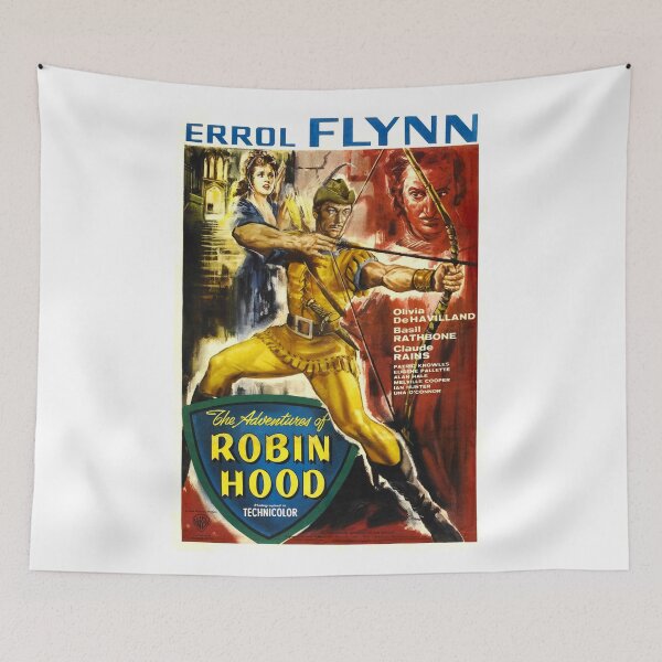 Item preview, The Adventures Of Robin Hood - Errol Flynn designed and sold by BritishYank.