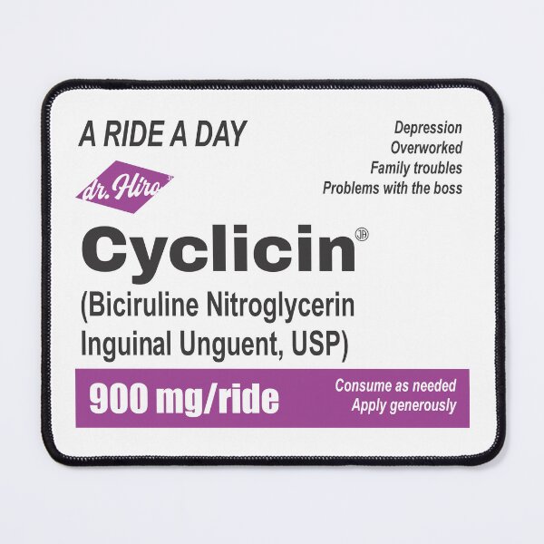 Item preview, Cyclicin - Bicycle Medication For Fun designed and sold by Julio Aburto.