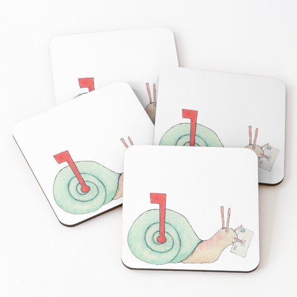 Item preview, Snail Mail - Watercolor designed and sold by srsig designs.