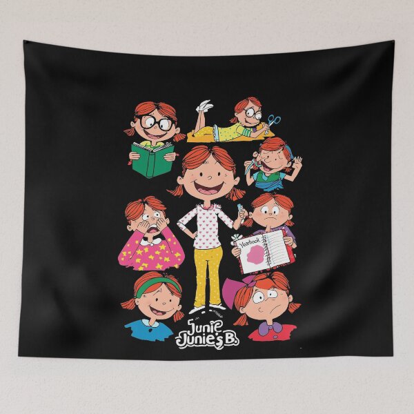 Item preview, Cute Teacher Junie B Childrens Book Back Jones to School  designed and sold by studiopekepeke.