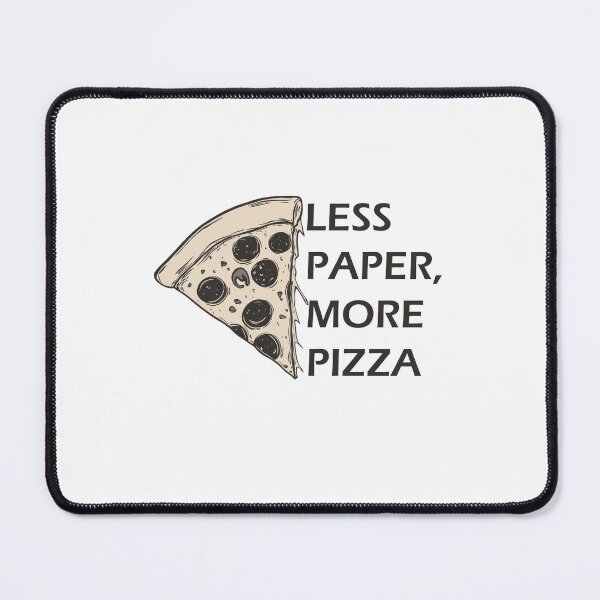 Item preview, Less Paper More Pizza Party designed and sold by FWLKIT.