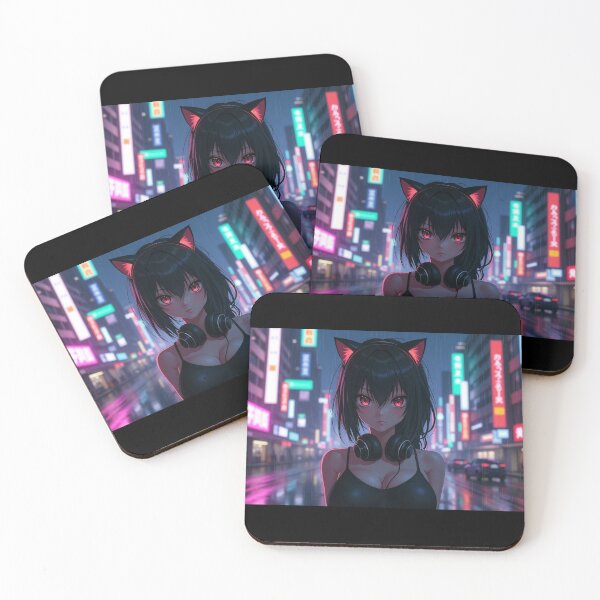 Item preview, Phonk Beats and Cyberpunk Streets Girl designed and sold by brendanre.