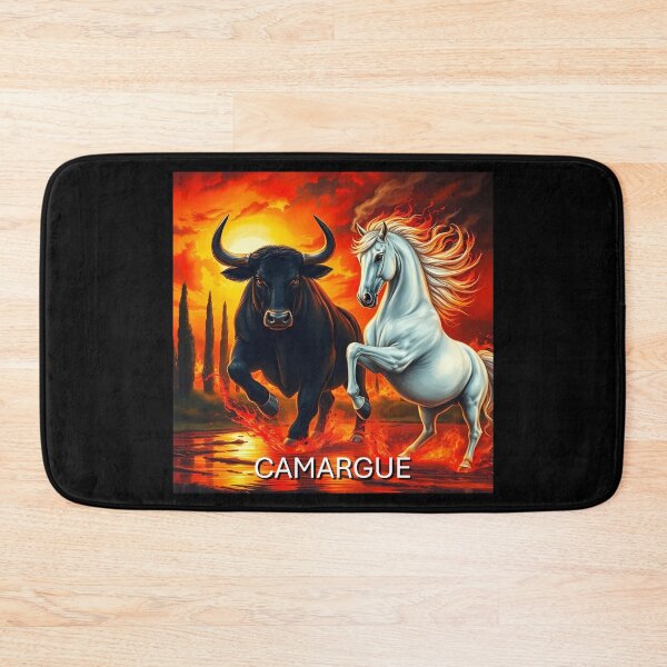 Item preview, Wild Race in Camargue Bull and Horse designed and sold by Astralia.