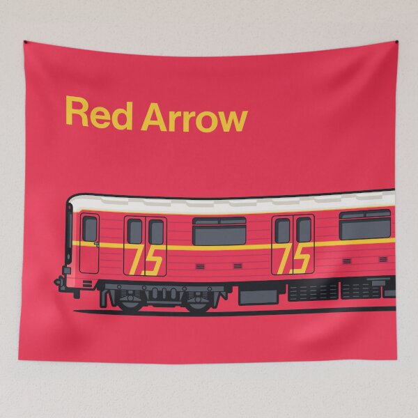 Item preview, 81-717 Series Red Arrow Train Side Russia designed and sold by VoodooCircus.
