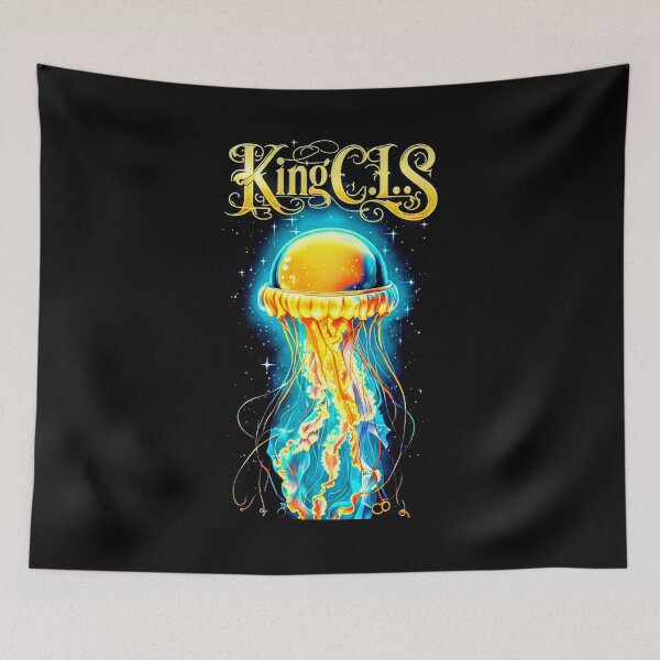 Item preview, King C.L.S Jelly Fish Royale| Golden Yellow | Turquoise Blue | Gold designed and sold by Kingcls.