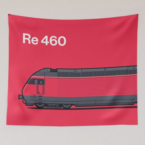 Artikelvorschau, Re 460 Train Side Switzerland entworfen und verkauft von VoodooCircus.
