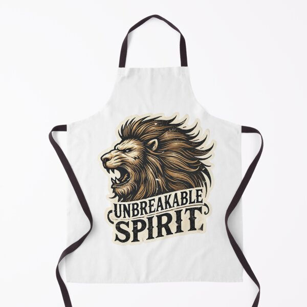 Item preview, Unbreakable Spirit - Fierce Lion Motivational Sticker designed and sold by Rhykho Realm.