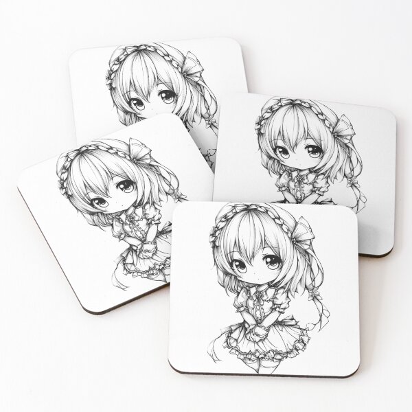 Artikelvorschau, Bezauberndes Chibi-Anime-Mädchen – Kawaii Otaku-Stil entworfen und verkauft von InkDreamMotion.