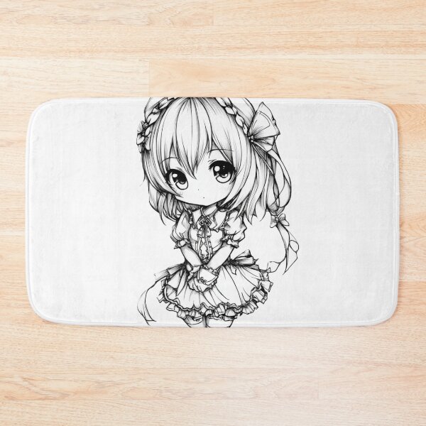 Artikelvorschau, Bezauberndes Chibi-Anime-Mädchen – Kawaii Otaku-Stil entworfen und verkauft von InkDreamMotion.