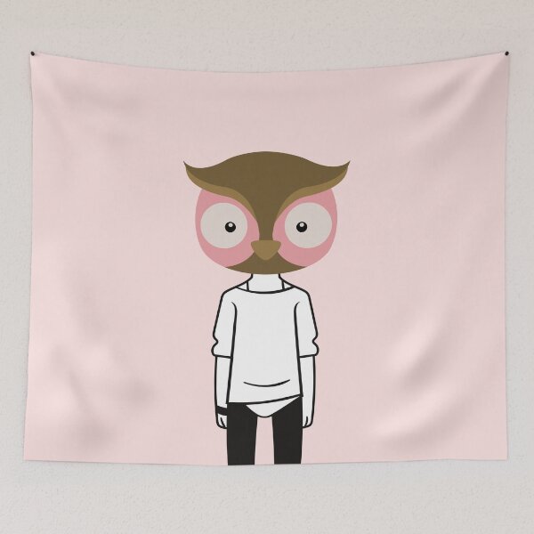 Item preview, Owl Man designed and sold by 45CreativeClub.